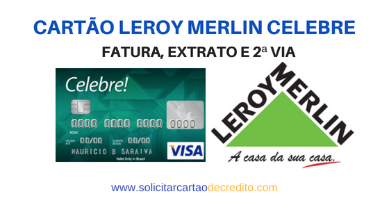 Cartão Leroy Merlin - Fatura e 2ª Via Online – Solicitar 